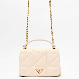 Bolsa Shoulder Lança Perfume Matelasse In25 Bege Feminino