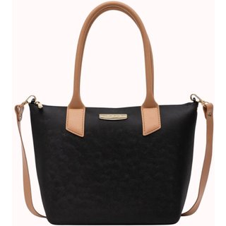 Bolsa Feminina Shopping Preto Avelã Petite Jolie PJ11274