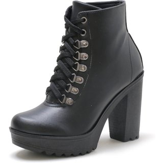 Bota Navit Shoes Tratorada Copenhagen Preta
