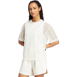 ALL SZN Camiseta macio Lux de malha elástica adidas Sportswear Branco