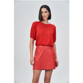 Blusa Manga Balonê Feminina Acostamento