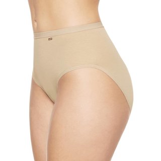 Calcinha Alta Loba 40351-001 Plus Size Bege