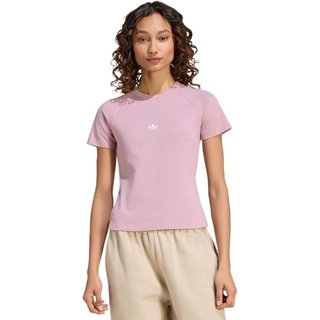 Camiseta Slim Essentials adidas Originals Roxo