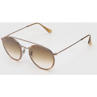 Óculos de Sol Ray-Ban Round Double Bridge Marrom