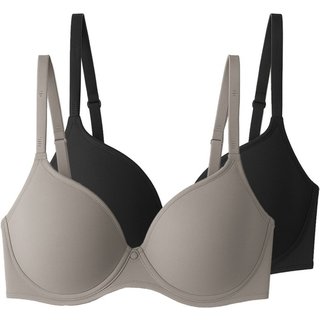 Kit com 2 Sutiãs com Aro e Bojo Liz 51381 Taça D