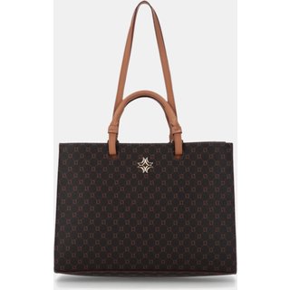 Bolsa Shopping Extra Grande Monograma Mocca - 2000271 Luz Da Lua Marrom