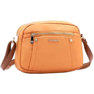 Bolsa Feminina Chenson Microfiber Amarelo 3184585