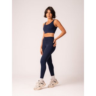 Legging Fitness com bolso Azul Marinho