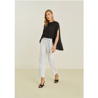 Calça Maria Valentina Reta Alta Branco