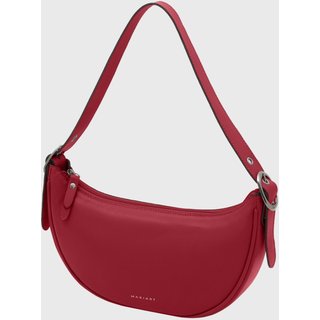 Bolsa Shoulder Couro Mariart Lima Vermelho Scarlet