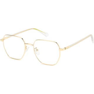 Armação de Óculos Polaroid Pld D524/G J5G - Dourado 52