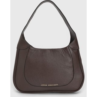 Bolsa Tiracolo Feminina Jorge Bischoff Hobo Marrom