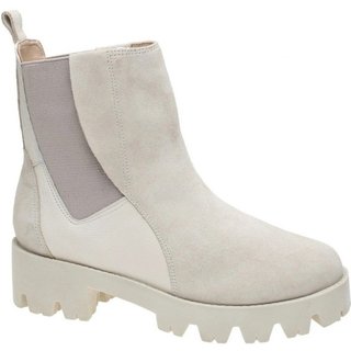 Bota Off White Couro Cano Curto Tabita 10333080