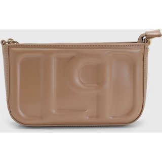 Bolsa Feminina Lança Perfume Alça Corrente Marrom
