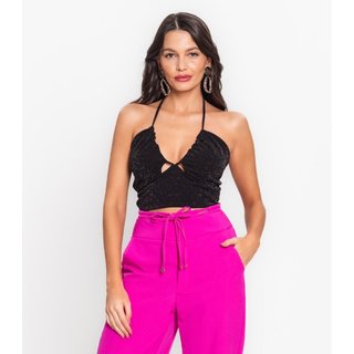 Top Feminino De Alça Endless Preto