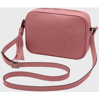 Bolsa Transversal Couro Mariart Calêndula Blush
