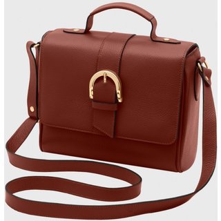 Bolsa Transversal Couro Mariart Sauípe Terracota