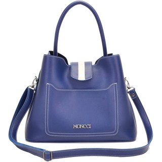 Bolsa Saco Moncci Transversal Azul