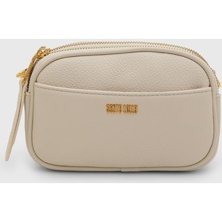 Bolsa Feminina Santa Lolla Pequena Off-White