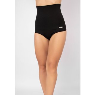 Cinta Modeladora Serra e Mar Modas Cintura Alta Compressão Lingerie Preto