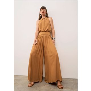 Calça Iódice Wide Alta Bege