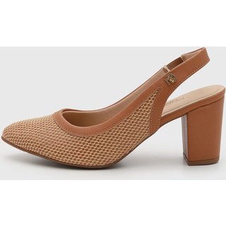 Scarpin Feminino Modare Salto Alto Marrom
