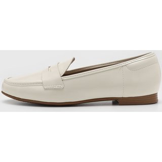 Mocassim Feminino Beira Rio Ponta Redonda Off-White