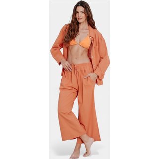 Conjunto Areia Branca Calça e Camisa Baly Terra