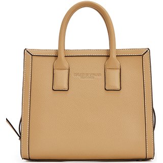 Bolsa Tote Colcci Pesponto VE24 Bege Feminino