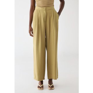 Calça Feminina Hering Cintura Alta Mostarda
