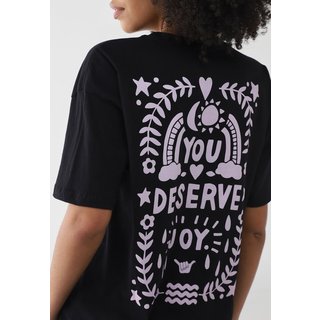 Camiseta Feminina Hang Loose Silk MC Deserve Preta
