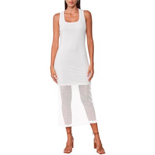 Vestido Midi Colcci Tela Pr25 Off White Feminino