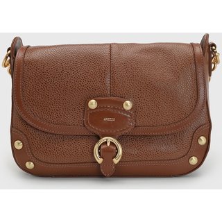 Bolsa Feminina Arezzo Soul Alça Corrente Marrom