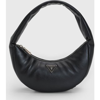 Bolsa Feminina Guess Média Formato Meia-Lua Preta