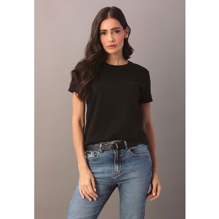 Camiseta Calvin Klein Jeans Logo Preta