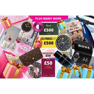 Mystery Deal For Him or Her - £500 Gift Cards, Louis Vuitton, Hugo Boss, Dior, Jewellery Sets & More! | Wowcher