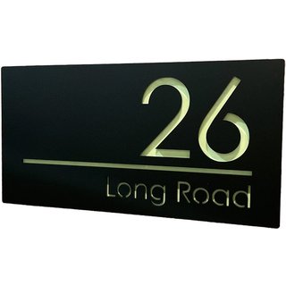 Glow in The Dark Door Signs - 3 Designs & Multiple Colours | Wowcher