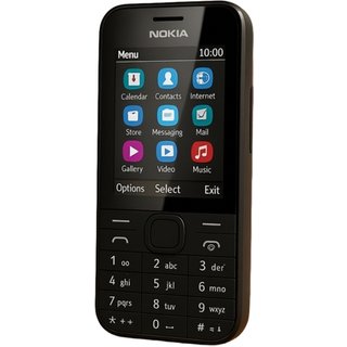 Nokia 208 2.4" 3G Smartphone - Mobile Phone - Black - Vodafone | Wowcher
