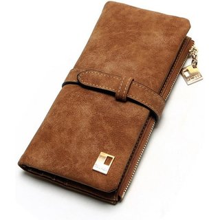 Brown Women's Faux Suede Purse - Perfect for Summer Style! | Wowcher