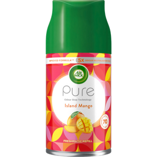 Air Wick Pure Island Mango - Ricarica per deodorante Freshmatic - 250 ml