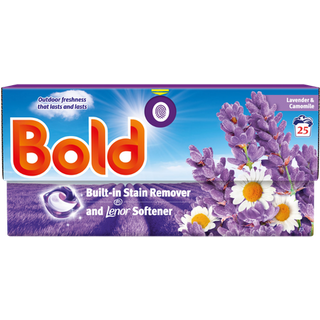 Capsule per il bucato Bold Lavender & Camomile – 25 pezzi