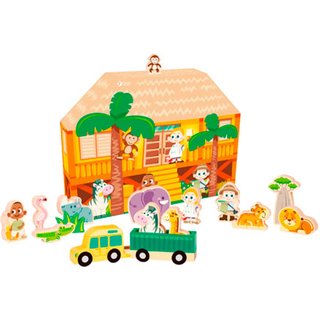 Set da gioco Classic World Safari - 16 pezzi