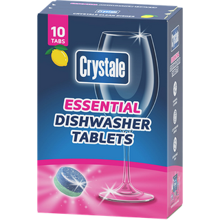 Crystale Essential Pastiglie per lavastoviglie - 10 pezzi