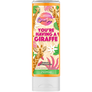 Cussons Creations Having A Giraffe Gel doccia all'albicocca e papaya della giungla - 250 ml