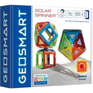 Set magnetico GeoSmart Solar Spinner – 23 pezzi