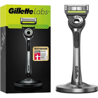 Gillette Labs Rasoio da Uomo con Barra Esfoliante & Supporto Magnetico
