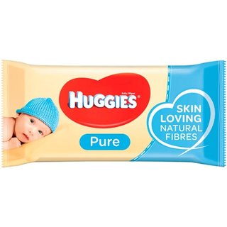 Salviettine umidificate Huggies Pure - 56 pezzi