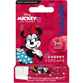 Labello Disney Minnie Mouse Cherry Cupcake Balsamo Labbra - 4,8 g