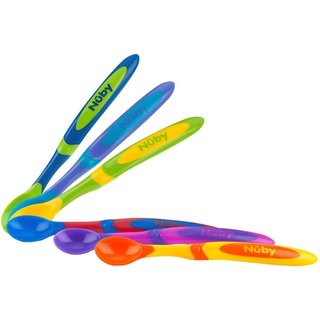 Nuby Muncheez Cucchiaini da dentizione - 6 pezzi