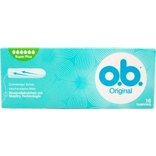 Tamponi O.B. Original Super Plus - 16 pezzi